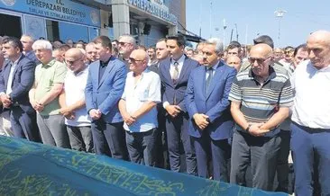 MHP İlçe Başkanı Şaban Kap toprağa verildi #rize