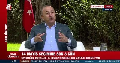 Bakan Çavuşoğlu CHP’nin zulüm siyasetini gözler önüne serdi: Seçim günü çekip bize göndereceksiniz!