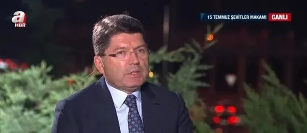 adalet-bakani-yilmaz-tunctan-onemli-aciklamalar-1720895600254.jpeg Adalet Bakanı Yılmaz Tunç'tan A Haber'de önemli açıklamalar: Darbeleri unutmayacağız, tekrarlanmaması için