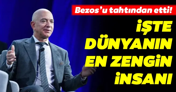 Dünyanın en zengin insanı Fransız işadamı Bernard Arnault oldu