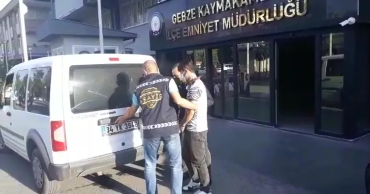 Bıçaklı yağmacı yakalandı!