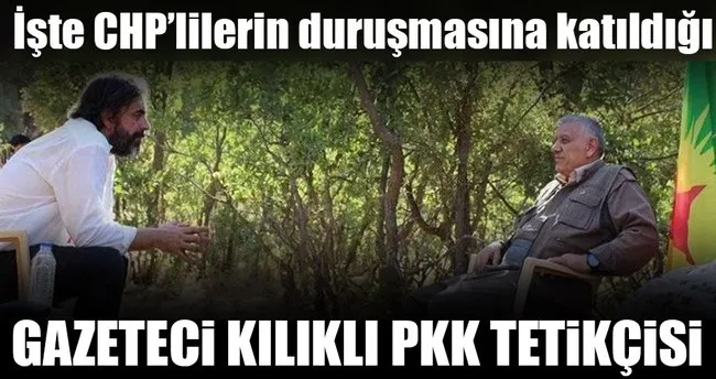 Gazeteci değil PKK tetikçisi