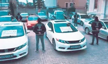 Araba dolandırıcılarına eşzamanlı operasyon #afyonkarahisar