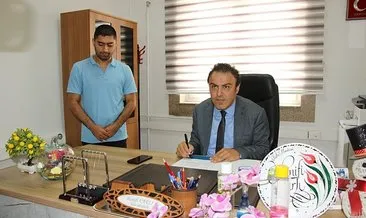 Beyin felcine karşı zaferini şube müdürlüğüyle taçlandırdı #aksaray