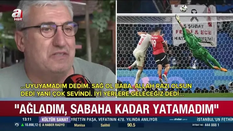 Merih Demiral’ın babası ATV Haber’e konuştu: Ağladım, sabaha kadar yatamadım | Video