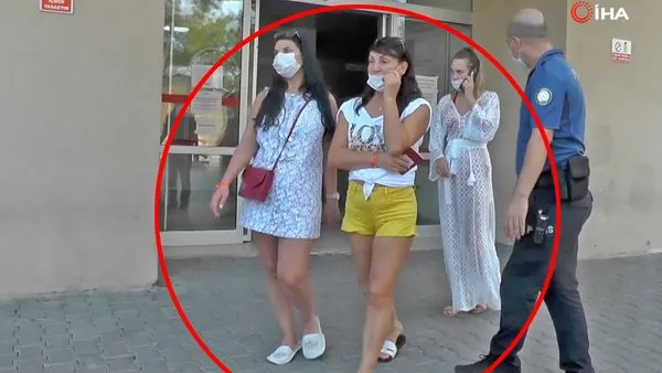 Son dakika haberi: Antalya'da soyunmak isteyen Rus kadınlardan kendilerine engel olan hemşireye skandal saldırı | Video