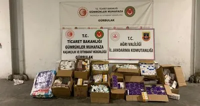 Ağrı’da tırda binlerce kaçak ilaç ele geçirildi #agri