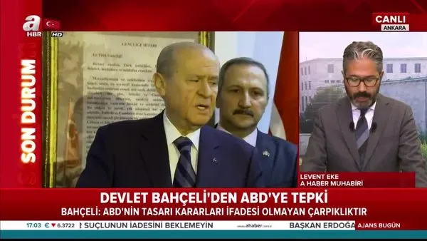 MHP lideri Devlet Bahçeli'den 'Temsilciler Meclisi' açıklaması!