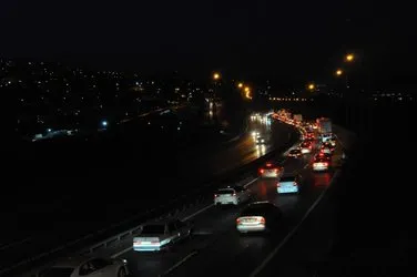 TEM Otoyolu'nda Kurban Bayramı yoğunluğu başladı