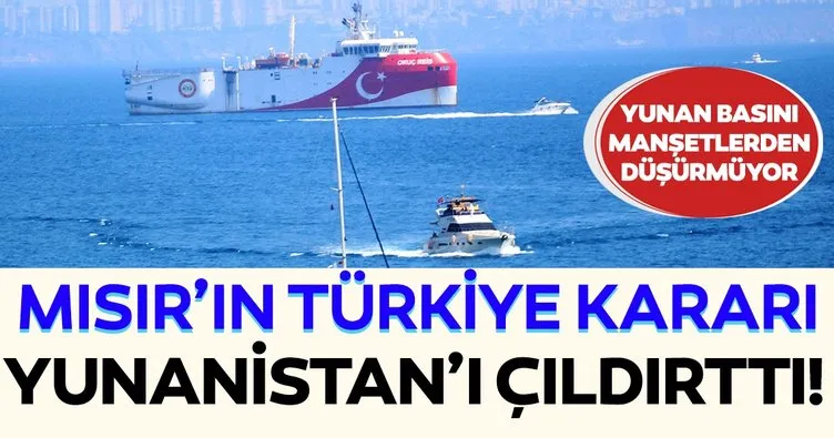 Yunan basınından, Mısır’ın Türkiye’nin Doğu Akdeniz’deki egemenlik hakkına saygı göstermesine sert eleştiri