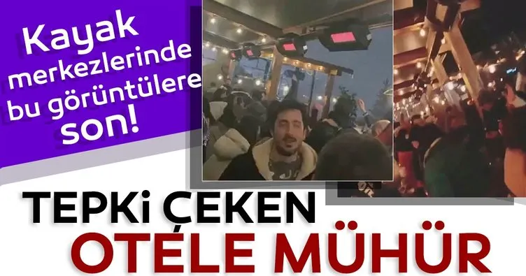 Kayak merkezlerinde bu görüntülere son