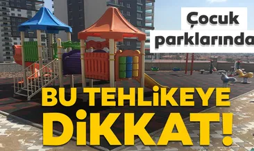 Çocuk parklarında ağır metal bulundu!