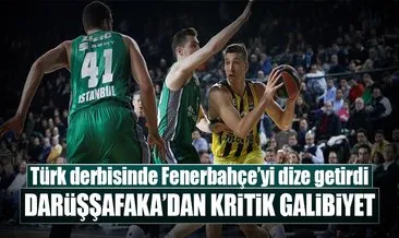 Darussafaka Dogus Fenerbahce Mac Sonucu Spor Haberleri