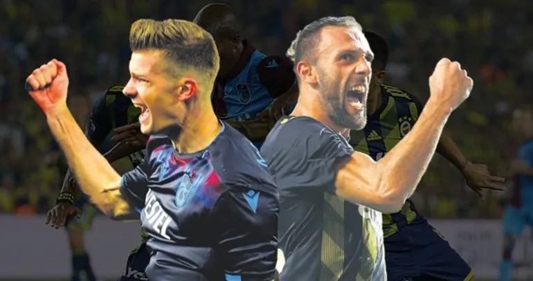 Trabzonspor - Fenerbahçe maçında dev düello: Vedat Muriç - Alexander Sörloth