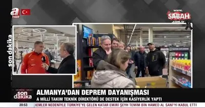 Son dakika haberi: Stefan Kuntz depremzedeler için kasiyerlik yaptı! Türkiye asla yalnız değildir | Video