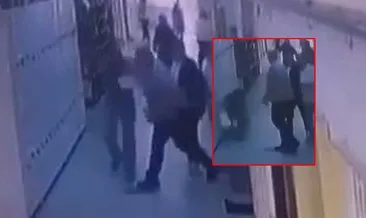 Kadın öğretmene tekmeli yumruklu saldırı: Dehşet anları kamerada!