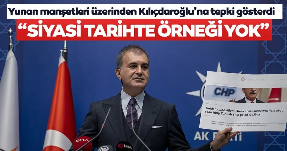 SON DAKİKA HABERLERİ: AK Parti Sözcüsü Ömer Çelik: Türkiye olmadan Avrupa'nın güvenliği olmaz!