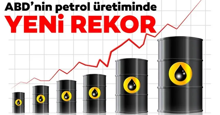 ABD’nin petrol üretiminde yeni rekor
