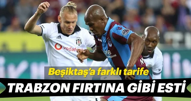 Trabzon’dan Beşiktaş’a farklı tarife
