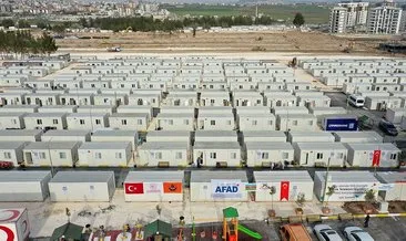 AFAD, konteynerlerde 45 bin 996 kişiye barınma hizmeti verildiğini açıkladı