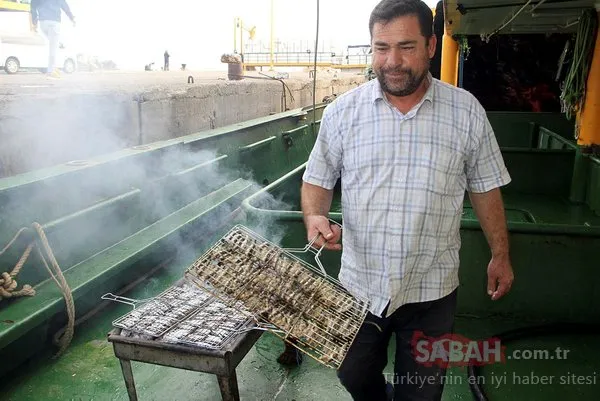 Hamsinin en tazesini onlar yiyor