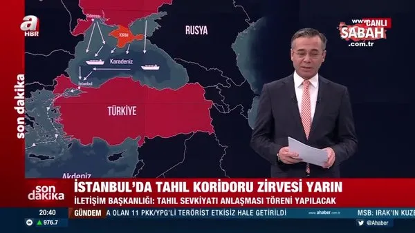 Son dakika: İstanbul'da tahıl koridoru imza töreni! Başkan Erdoğan ve Guterres de katılacak... | Video