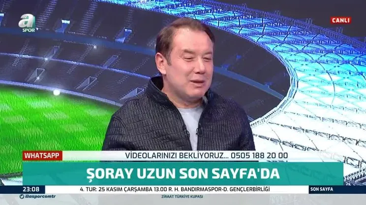 Şoray Uzun'dan Erman Toroğlu taklidi!