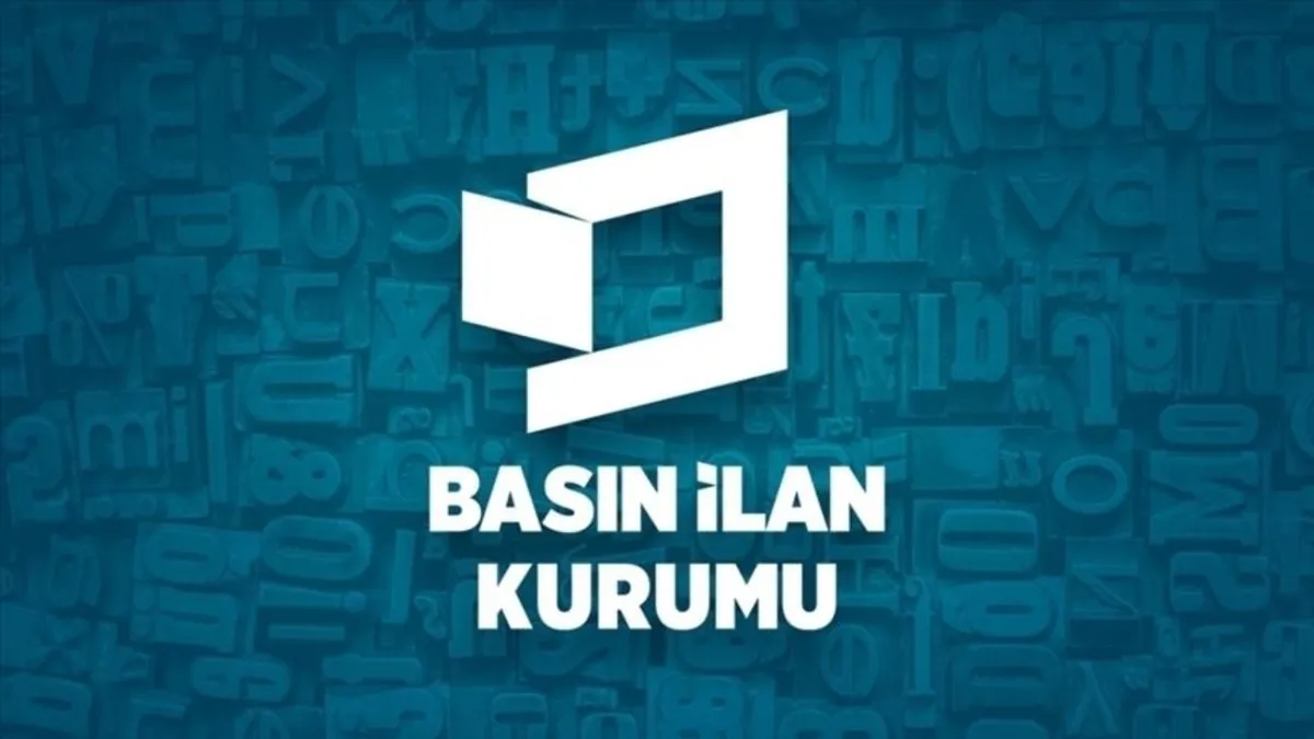 Basın İlan Kurumu logosu ve dijital analiz grafikleri