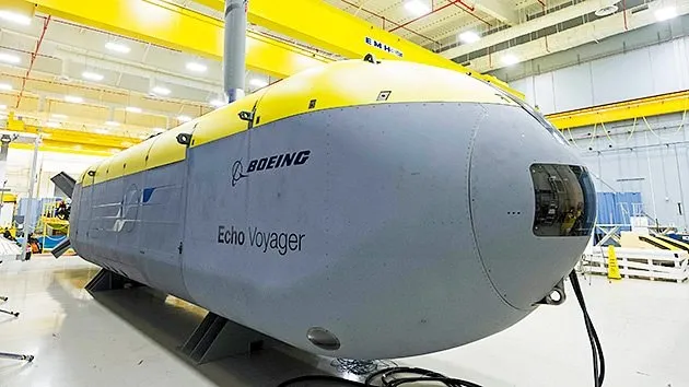 Boeing’in, insansız denizaltısı görücüye çıktı