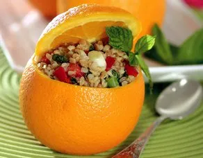 Portakallı Esmer Bulgur Salatası