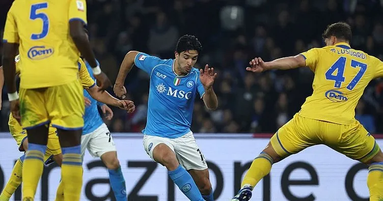 Napoli, Frosinone’ye 4-0 yenilerek İtalya Kupası’na veda etti