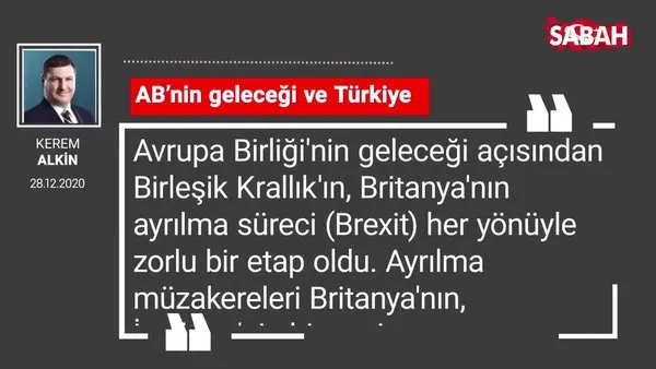 Kerem Alkin 'AB’nin geleceği ve Türkiye'