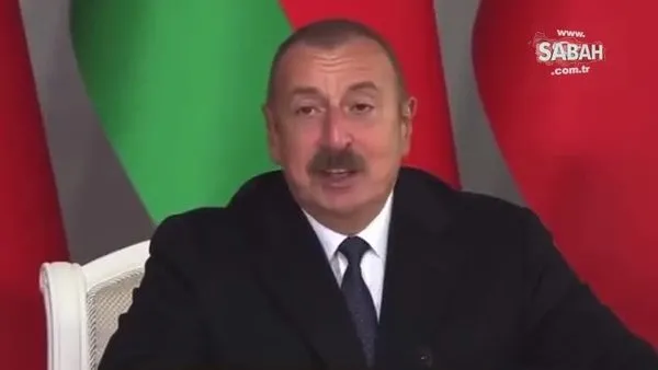 İlham Aliyev'den Başkan Erdoğan'a övgü dolu sözler: Öyle bir cevap verdi ki... | Video