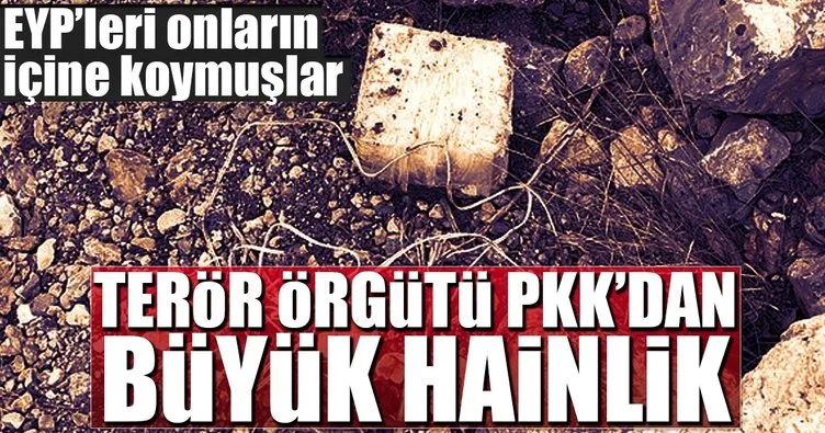 Terör örgütü PKK’dan büyük hainlik