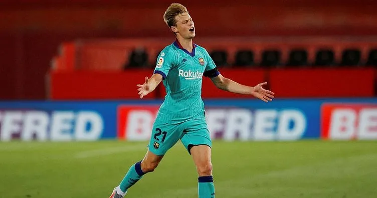 Barcelona’da De Jong sakatlandı