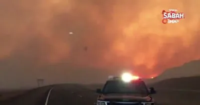 ABD’nin Kuzey Dakota eyaletinde orman yangını | Video