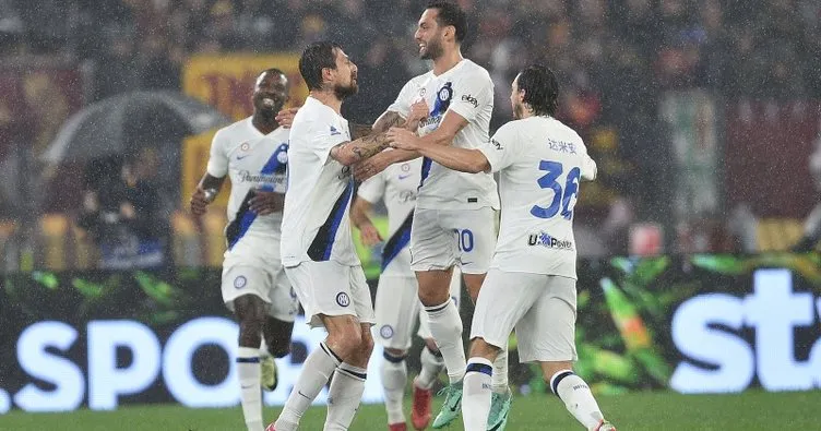 Serie A’daki gol düellosunda Inter, Roma’yı deplasmanda yıktı