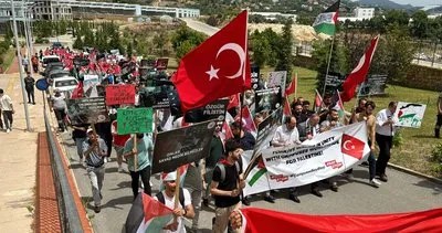 ALKÜ İsrail’in Filistin’e yönelik saldırılarını protesto etti