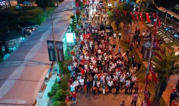 Alanya’dan 15 Temmuz mesajı: Türk devleti asla yıkılmayacak!