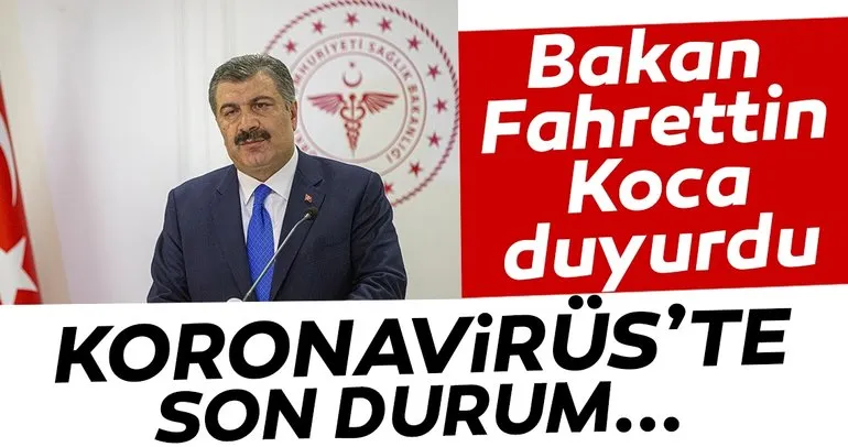 Son dakika haberi: Sağlık Bakanı Fahrettin Koca’dan yeni corona virüsü açıklaması! Türkiye’deki corona virüs vaka sayısı yükseldi!