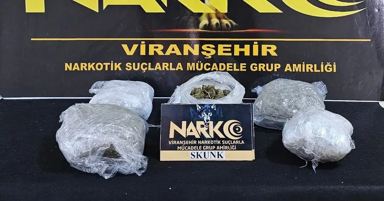 Viranşehir’de 3 kilogram 250 gram ele geçirildi