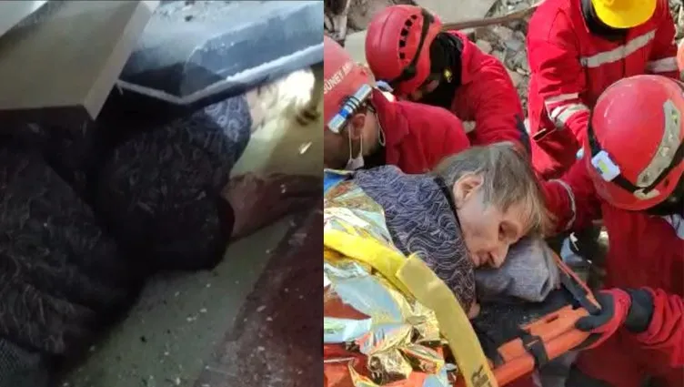 SON DAKİKA: Deprem bölgelerinde mucize hikayeler: Bu görüntüler 85 milyonu ağlattı!