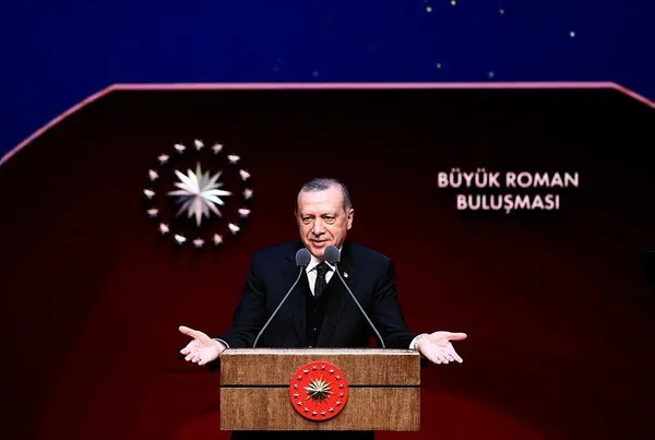 Cumhurbaşkanı Erdoğan Beştepe'de Romanlarla buluştu!