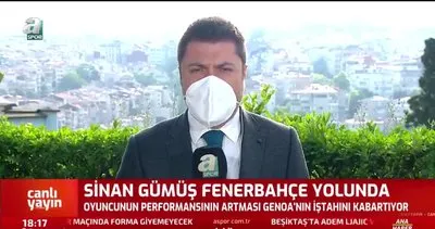 Galatasaray’ın eski futbolcusu Sinan Gümüş F.Bahçe yolunda...