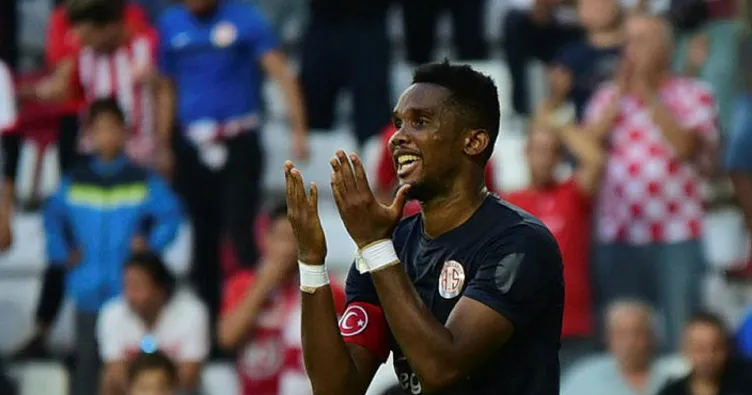 Samuel Eto’o Antalyaspor’dan ayrılıyor