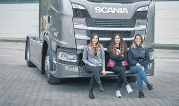 Ağır ticari servisine kadın eli değdi