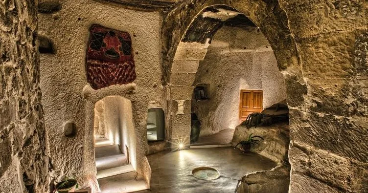 Binlerce yıllık mağaralar ve taş odalar: Türkiye’nin ilk müze oteli