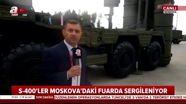 Türkiye'nin Rusya'dan satın aldığı S-400'ler Moskova'da ilk kez böyle görüntülendi
