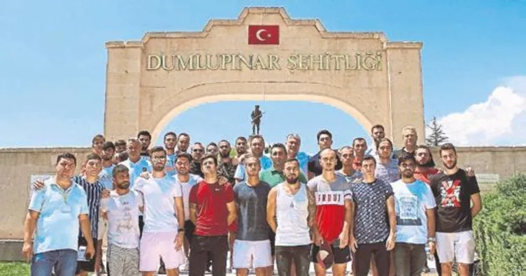 Dumlupınar’da duygusal anlar