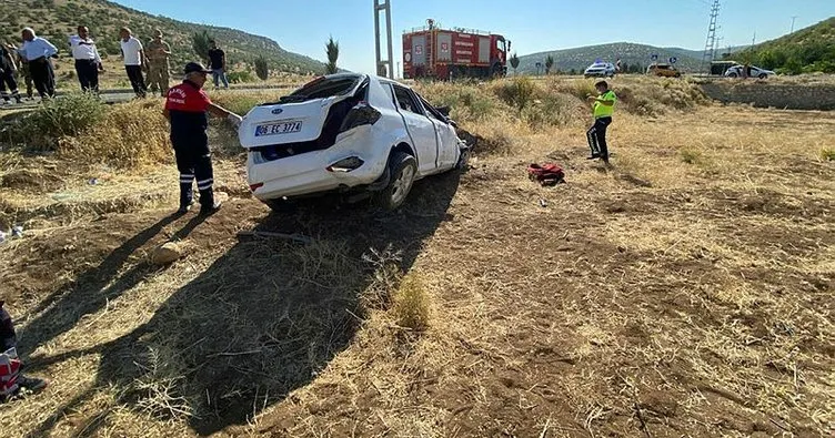 Mardin’de otomobil devrildi: 1 ölü, 2 yaralı